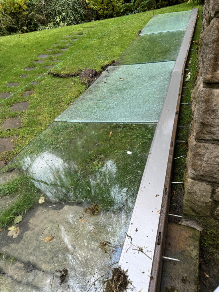 Fixing an unsafe balcony